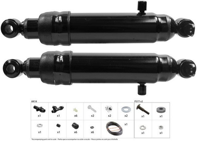 Monroe Shocks & Struts Air Shock Absorber P/N:MA789 Fits: Buick Century, Buick Regal, Chevrolet El Camino, Chevrolet Malibu, Chevrolet Monte Carlo, GMC Caballero, Nissan 610, Nissan 710, Oldsmobile Cutlass - Image 1