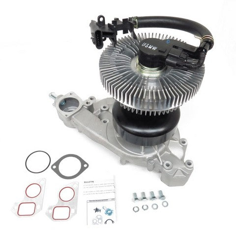 US Motor Works Engine Water Pump with Fan Clutch P/N:MCK2001 Fits: Buick Rainier, Chevrolet Ssr, Chevrolet Trailblazer, Chevrolet Trailblazer Ext, GMC Envoy, GMC Envoy Xl, GMC Envoy Xuv, Isuzu Ascender, Saab 9-7x - Image 1
