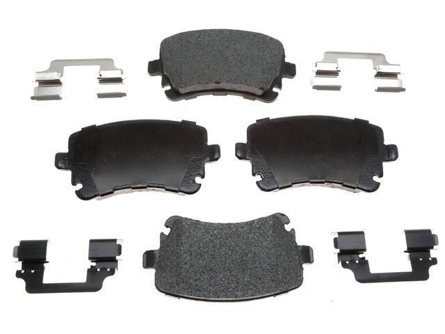 Raybestos Brakes Disc Brake Pad Set P/N:MGD1018MH Fits: Audi A4, Audi A4 Allroad, Audi A4 Quattro, Audi A5, Audi A5 Quattro, Audi A6, Audi A6 Quattro, Audi A8 Quattro, Audi Q5, Audi Rs4 - Image 1