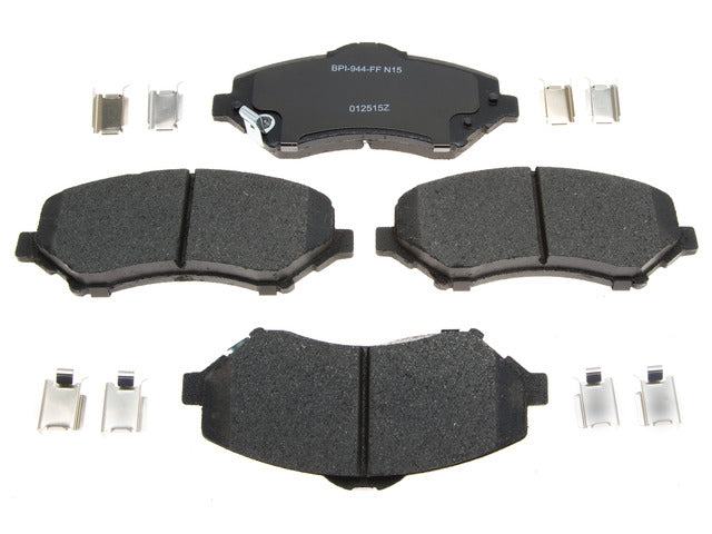 Raybestos Brakes Disc Brake Pad Set P/N:MGD1273MH Fits: Chrysler TOWN & COUNTRY 11-08, Dodge Grand Caravan 11-08, Dodge Journey 11-09, Dodge Nitro 11-07, Jeep Liberty 12-08, Jeep Wrangler 17-07, Jeep Wrangler Jk 2018, Volkswagen Routan 14-09 - Image 1