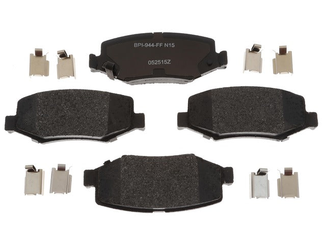 Raybestos Brakes Disc Brake Pad Set P/N:MGD1274MH Fits: Dodge Nitro 11-07, GMC Sierra 1500 Limited 2022, GMC Yukon Xl 2024, Jeep Liberty 12-08, Jeep Wrangler 17-07, Jeep Wrangler Jk 2018 - Image 1