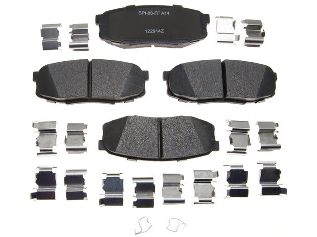 Raybestos Brakes Disc Brake Pad Set P/N:MGD1304CH Fits: Lexus Lx570 11-08, Lexus Lx570 21-13, Toyota Land Cruiser 11-08, Toyota Land Cruiser 21-13, Toyota Sequoia 22-08, Toyota Tundra 21-07 - Image 1