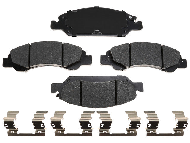 Raybestos Brakes Disc Brake Pad Set P/N:MGD1367ACH Fits: Cadillac Escalade, Cadillac Escalade Esv, Cadillac Xts, Chevrolet Silverado 1500, Chevrolet Silverado 1500 Ld, Chevrolet Suburban, Chevrolet Tahoe, GMC Sierra 1500, GMC Sierra 1500 Limited - Image 1