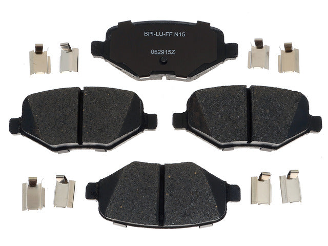 Raybestos Brakes Disc Brake Pad Set P/N:MGD1377CH Fits: Ford Edge 14-11, Ford Explorer 19-11, Ford Flex 19-09, Ford Police Interceptor Utility 19-13, Ford Taurus 19-10, Lincoln Mks 16-09, Lincoln Mkt 16-10, Lincoln Mkt 19-18, Lincoln Mkx 15-11 - Image 1