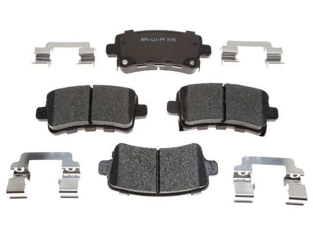 Raybestos Brakes Disc Brake Pad Set P/N:MGD1430CH Fits: Buick Allure 2010, Buick Lacrosse 16-10, Buick Regal 17-11, Cadillac Xts 19-13, Chevrolet Impala 20-14, Chevrolet Malibu 15-13, Chevrolet Malibu Limited 2016, Saab 9-5 11-10 - Image 1