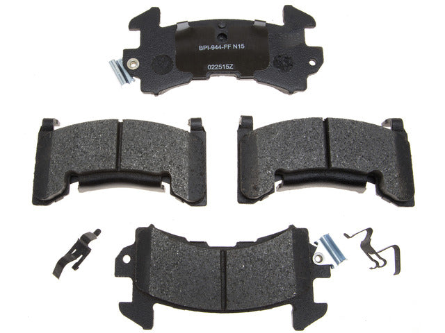 Raybestos Brakes Disc Brake Pad Set P/N:MGD154MH Fits: Avanti Ii, Buick Century, Buick Lesabre, Buick Regal, Buick Riviera, Cadillac Commercial Chassis, Cadillac Deville, Cadillac Eldorado, Cadillac Fleetwood - Image 1