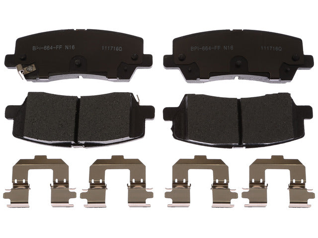 Raybestos Brakes Disc Brake Pad Set P/N:MGD1793CH Fits: Ford Mustang 18-15, Ford Mustang 2020 - Image 1