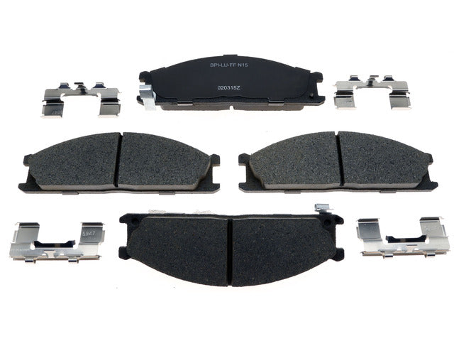 Raybestos Brakes Disc Brake Pad Set P/N:MGD333CH Fits: Nissan 720 1986, Nissan D21 94-86, Nissan Frontier 04-98, Nissan Pathfinder 95-87, Nissan Pickup 97-95, Nissan Van 88-87, Subaru Svx 97-92 - Image 1