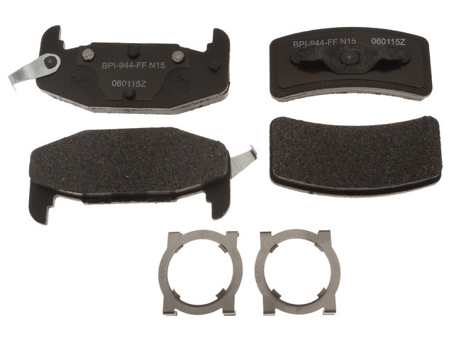 Raybestos Brakes Disc Brake Pad Set P/N:MGD377MH Fits: Buick Regal 93-88, Chevrolet Lumina 94-90, Chevrolet Lumina 99-96, Lotus Elan 92-90, Oldsmobile Cutlass Cruiser 94-88, Oldsmobile Cutlass Supreme 93-88, Pontiac Grand Prix 93-88 - Image 1