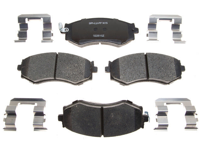 Raybestos Brakes Disc Brake Pad Set P/N:MGD462CH Fits: Infiniti G20 94-91, Nissan 240sx 94-89, Nissan 240sx 98-97, Nissan Axxess 93-90, Nissan Sentra 06-00, Nissan Stanza 92-90 - Image 1