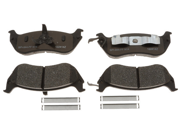 Raybestos Brakes Disc Brake Pad Set P/N:MGD674MH Fits: Ford Crown Victoria 02-96, Lincoln Town Car 00-96, Mercury Grand Marquis 02-96 - Image 1