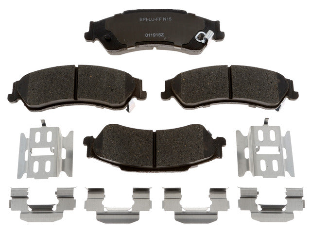 Raybestos Brakes Disc Brake Pad Set P/N:MGD729CH Fits: Chevrolet Blazer 05-97, Chevrolet S10 04-97, GMC Jimmy 05-97, GMC Sonoma 04-97, Isuzu Hombre 00-98, Oldsmobile Bravada 01-97 - Image 1