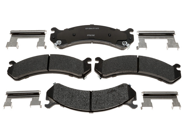 Raybestos Brakes Disc Brake Pad Set P/N:MGD784MH Fits: Cadillac Deville, Cadillac Dts, Chevrolet Avalanche 2500, Chevrolet Express 2500, Chevrolet Express 3500, Chevrolet Express 4500, Chevrolet Silverado 1500, Chevrolet Silverado 1500 Classic - Image 1