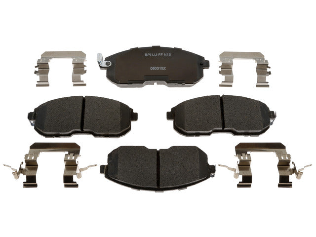 Raybestos Brakes Disc Brake Pad Set P/N:MGD815ACH Fits: Infiniti I35 04-02, Nissan Altima 06-02, Nissan Cube 14-11, Nissan Maxima 03-02, Nissan Sentra 19-11, Nissan Versa 12-07, Suzuki Sx4 13-07 - Image 1