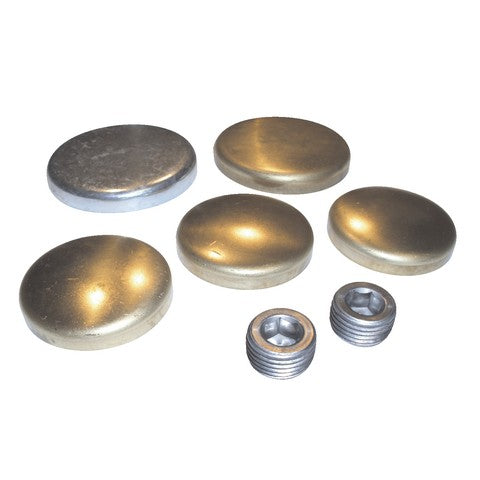 Melling Engine Expansion Plug Kit P/N:MPE-107BR Fits: Ford Bronco, Ford Club Wagon, Ford E-100 Econoline, Ford E-100 Econoline Club Wagon, Ford E-150 Econoline, Ford E-150 Econoline Club Wagon, Ford E-200 Econoline, Ford E-250 Econoline - Image 1