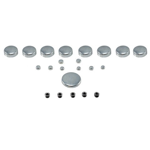 Melling Engine Expansion Plug Kit P/N:MPE-848R Fits: Cadillac Escalade, Chevrolet C1500, Chevrolet C2500, Chevrolet C3500, Chevrolet Express 1500, Chevrolet Express 2500, Chevrolet Express 3500, Chevrolet K1500, Chevrolet K1500 Suburban, Chevrolet K2500 - Image 1