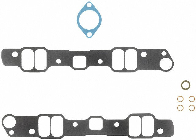 FEL-PRO Engine Intake Manifold Gasket Set P/N:MS 90205 Fits: Buick Lesabre, Oldsmobile 98, Oldsmobile Custom Cruiser, Oldsmobile Delta 88, Pontiac Bonneville, Pontiac Catalina, Pontiac Firebird, Pontiac Grand Am, Pontiac Grand Lemans, Pontiac Grand Prix - Image 1