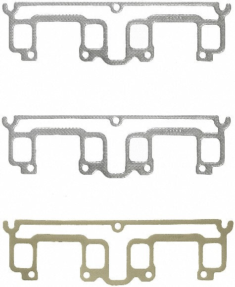 FEL-PRO Exhaust Manifold Gasket Set P/N:MS 91384 Fits: Cadillac Allante 88-87, Cadillac Commercial Chassis 87-85, Cadillac Deville 87-82, Cadillac Eldorado 87-82, Cadillac Fleetwood 87-82, Cadillac Seville 87-82 - Image 1