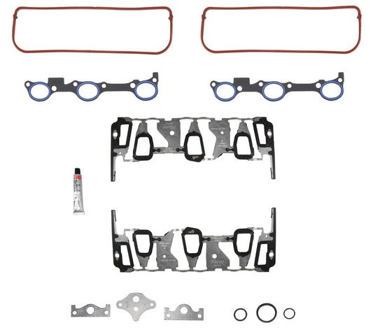 FEL-PRO Engine Intake Manifold Gasket Set P/N:MS 98004 T Fits: Buick Century, Buick Regal, Buick Skylark, Chevrolet Beretta, Chevrolet Corsica, Chevrolet Lumina, Chevrolet Malibu, Chevrolet Monte Carlo, Oldsmobile Achieva, Oldsmobile Cutlass - Image 1