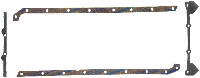 FEL-PRO Engine Oil Pan Gasket Set P/N:OS 12705 C-1 Fits: Chrysler Cordoba, Chrysler Fifth Avenue, Chrysler Lebaron, Chrysler New Yorker, Chrysler Newport, Chrysler TOWN & COUNTRY, Dodge A100, Dodge A100 Truck, Dodge A108 Van, Dodge Aspen - Image 1