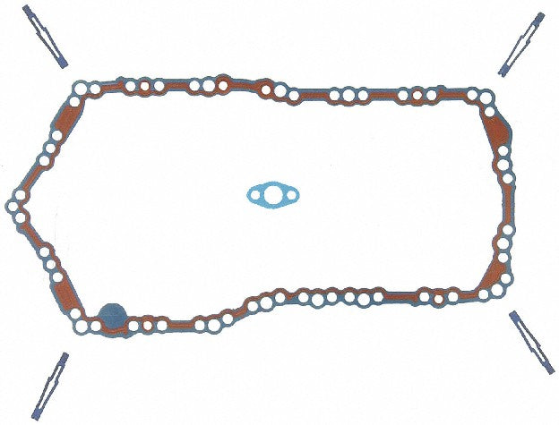 FEL-PRO Engine Oil Pan Gasket Set P/N:OS 30522 T - Image 1