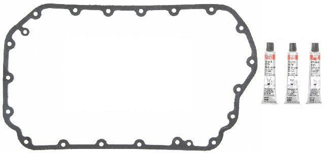 FEL-PRO Engine Oil Pan Gasket Set P/N:OS 30779 Fits: Audi A4 01-97, Audi A4 Quattro 01-98, Audi A6 01-98, Audi A6 Quattro 04-98, Audi Allroad Quattro 05-01, Audi S4 02-00, Volkswagen Passat 05-98 - Image 1