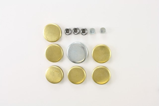 Pioneer Automotive Industries Engine Expansion Plug Kit P/N:PE-120-BR Fits: Cadillac Calais, Cadillac Commercial Chassis, Cadillac Deville, Cadillac Eldorado, Cadillac Fleetwood, Cadillac Seville - Image 1