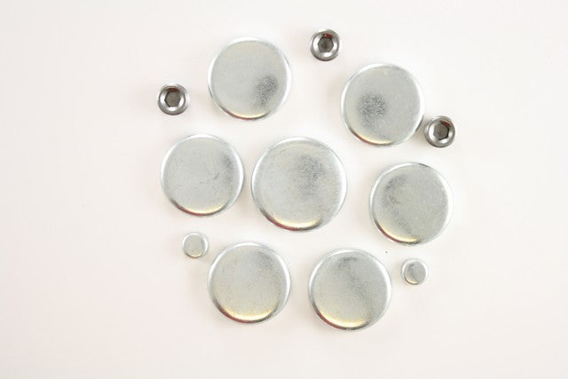 Pioneer Automotive Industries Engine Expansion Plug Kit P/N:PE-120-R Fits: Cadillac Calais 76-68, Cadillac Commercial Chassis 84-75, Cadillac Deville 81-68, Cadillac Eldorado 78-68, Cadillac Eldorado 81-80, Cadillac Fleetwood 84-68, Cadillac Seville 81-80 - Image 1