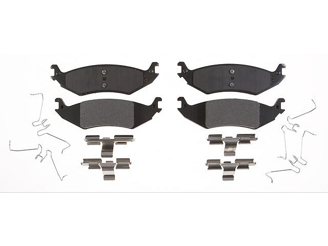 Raybestos Brakes Disc Brake Pad Set P/N:PGD1046M Fits: Ford E-150 07-04, Ford E-150 Club Wagon 05-04, Ford E-150 Econoline 2007 - Image 1