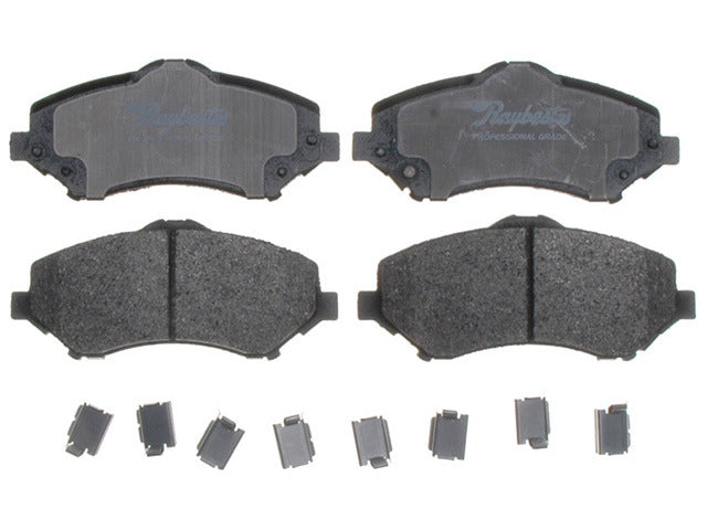 Raybestos Brakes Disc Brake Pad Set P/N:PGD1273M Fits: Chrysler TOWN & COUNTRY 11-08, Dodge Grand Caravan 11-08, Dodge Journey 11-09, Dodge Nitro 11-07, Jeep Liberty 12-08, Jeep Wrangler 17-07, Jeep Wrangler Jk 2018, Volkswagen Routan 14-09 - Image 1