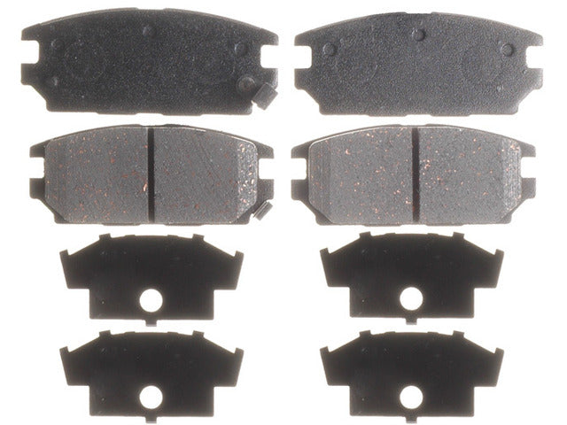 Raybestos Brakes Disc Brake Pad Set P/N:PGD532C Fits: Dodge Stealth 94-91, Eagle Talon 95-94, Mitsubishi 3000gt 93-91, Mitsubishi Diamante 94-93, Mitsubishi Eclipse 12-06, Mitsubishi Eclipse 1994, Mitsubishi Galant 09-07 - Image 1
