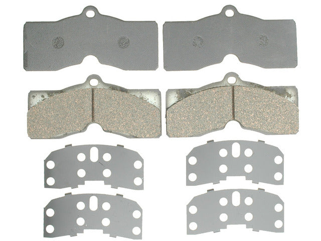 Raybestos Brakes Disc Brake Pad Set P/N:PGD8 Fits: Chevrolet Camaro 69-68, Chevrolet Corvette 82-65, Excalibur Phaeton 83-70, Pontiac Firebird 70-69 - Image 1