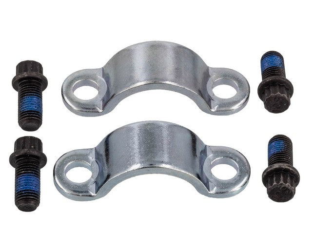 Power Train Universal Joint Strap Kit P/N:PT351-10UJ Fits: Chevrolet C4500 Kodiak, Chevrolet C5500 Kodiak, Ford E-550 Econoline Super Duty, Ford E-550 Super Duty, Ford F-450 Super Duty, Ford F-53 Motorhome Chassis, Ford F-550 Super Duty, GMC C4500 Topkick - Image 1