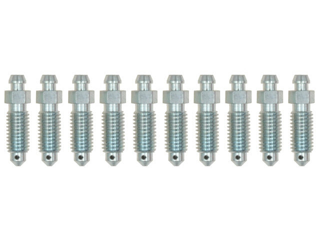 Raybestos Brakes Brake Bleeder Screw P/N:S9482 Fits: Chrysler 300 21-05, Dodge Challenger 11-09, Dodge Challenger 17-13, Dodge Charger 17-06, Dodge Magnum 08-05, Ford E-150 2008, Ford E-150 Econoline 2008, Ford E-350 Super Duty 17-08 - Image 1