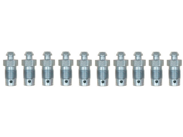 Raybestos Brakes Brake Bleeder Screw P/N:S9495 Fits: Ford F-53 Motorhome Chassis, Ford F-59 Commercial Stripped Chassis, Ford F-650, Ford F-750, International 1652sc, International 3000, International 3000fe, International 3000ic, International 3000re - Image 1