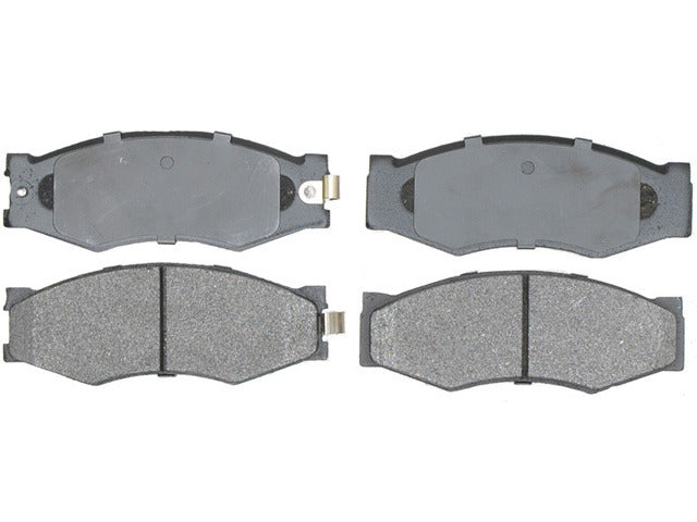 Raybestos Brakes Disc Brake Pad Set P/N:SGD266M Fits: Infiniti M30 92-90, Nissan 200sx 88-87, Nissan 300zx 89-84, Nissan 720 1986, Nissan D21 94-86, Nissan Maxima 88-85, Nissan Multi 88-86, Nissan Pickup 85-84, Nissan Pickup 97-95, Nissan Stanza 89-86 - Image 1
