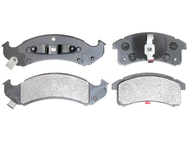 Raybestos Brakes Disc Brake Pad Set P/N:SGD623M Fits: Buick Lesabre, Buick Park Avenue, Buick Riviera, Cadillac Deville, Cadillac Eldorado, Cadillac Seville, Chevrolet Camaro, Chevrolet Lumina Apv, Oldsmobile 88, Oldsmobile 98 - Image 1