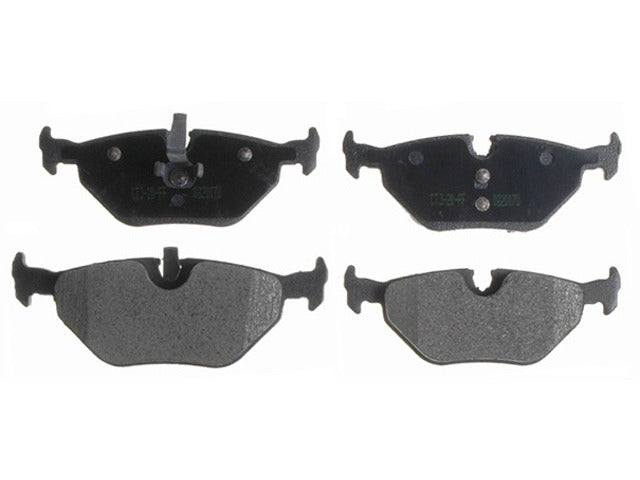 Raybestos Brakes Disc Brake Pad Set P/N:SGD763M Fits: BMW 318i, BMW 318is, BMW 318ti, BMW 320i, BMW 323ci, BMW 323i, BMW 323is, BMW 325ci, BMW 325i, BMW 325xi, BMW 328ci, BMW 328i, BMW 328is, BMW Z4, Saab 9-3, Saab 9-5 - Image 1