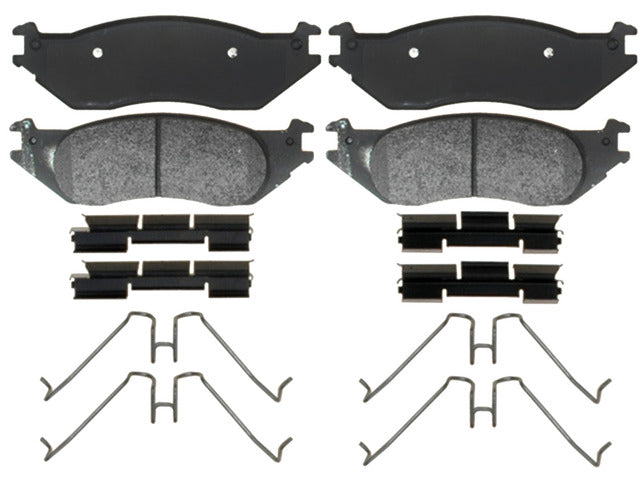 Raybestos Brakes Disc Brake Pad Set P/N:SP1045PSH Fits: Ford E-150 07-04, Ford E-150 Club Wagon 05-04, Ford E-150 Econoline 2007 - Image 1