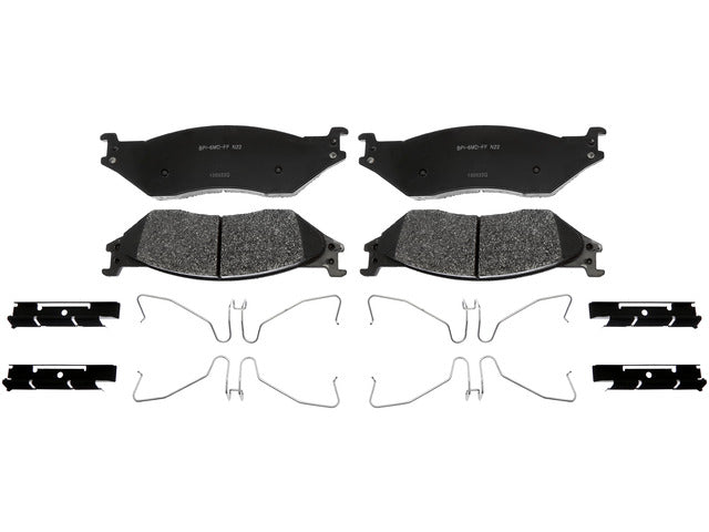 Raybestos Brakes Disc Brake Pad Set P/N:SP1066TRH Fits: Fleetwood Bounder, Fleetwood Bounder Anniversary Edition, Fleetwood Bounder Classic, Fleetwood Flair, Fleetwood Flair Lxe, Fleetwood Fortis, Fleetwood Southwind, Ford F-450 Super Duty - Image 1