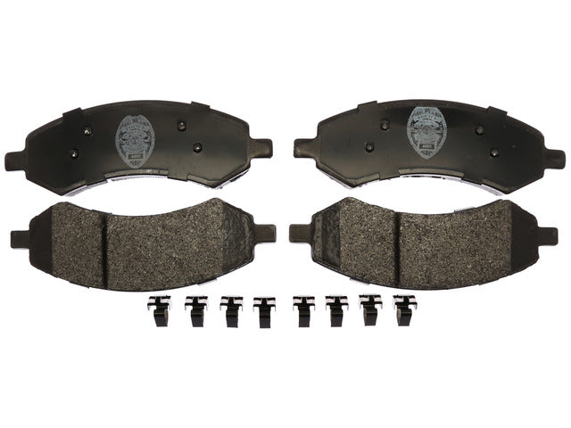 Raybestos Brakes Disc Brake Pad Set P/N:SP1084PSH Fits: Chrysler Aspen 09-07, Dodge Dakota 12-05, Dodge Durango 09-07, Dodge Ram 1500 10-06, Mitsubishi Raider 09-06, Ram 1500 18-11, Ram 1500 Classic 23-19, Ram Dakota 2011 - Image 1