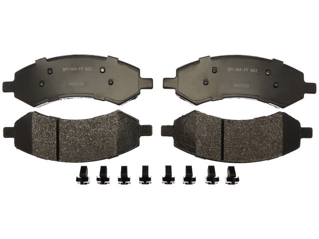 Raybestos Brakes Disc Brake Pad Set P/N:SP1084TRH Fits: Chrysler Aspen 09-07, Dodge Dakota 12-05, Dodge Durango 09-07, Dodge Ram 1500 10-06, Mitsubishi Raider 09-06, Ram 1500 18-11, Ram 1500 Classic 23-19, Ram Dakota 2011 - Image 1