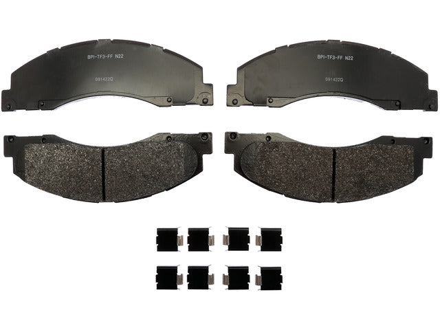 Raybestos Brakes Disc Brake Pad Set P/N:SP1328TRH Fits: Ford E-150 14-08, Ford E-150 Econoline 2008, Ford E-250 14-08, Ford E-350 Super Duty 19-08, Ford E-350 Super Duty 25-21, Ford E-450 Super Duty 19-08, Ford E-450 Super Duty 23-21 - Image 1