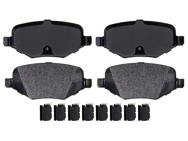 Raybestos Brakes Disc Brake Pad Set P/N:SP1377PSH Fits: Ford Edge 14-11, Ford Explorer 19-11, Ford Flex 19-09, Ford Police Interceptor Utility 19-13, Ford Taurus 19-10, Lincoln Mks 16-09, Lincoln Mkt 16-10, Lincoln Mkt 19-18, Lincoln Mkx 15-11 - Image 1