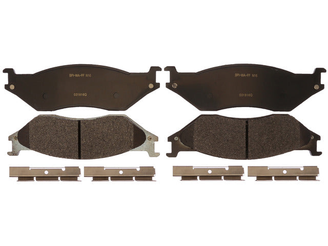 Raybestos Brakes Disc Brake Pad Set P/N:SP777SBH Fits: Fleetwood Bounder, Fleetwood Bounder Classic, Ford E-550 Econoline Super Duty, Ford E-550 Super Duty, Ford F-450 Super Duty, Ford F-53 Motorhome Chassis, Ford F-550 Super Duty - Image 1