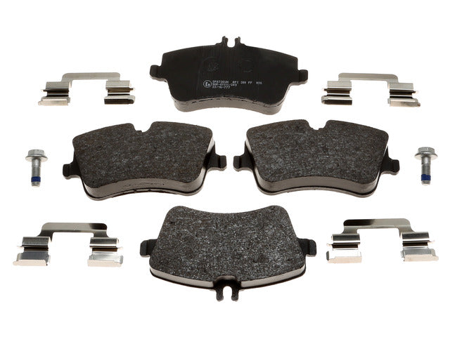 Raybestos Brakes Disc Brake Pad Set P/N:SP872EUH Fits: Maserati Quattroporte, Mercedes-benz C230, Mercedes-benz C240, Mercedes-benz C280, Mercedes-benz C320, Mercedes-benz C350, Mercedes-benz Clk320, Mercedes-benz Clk350, Mercedes-benz Slk280 - Image 1
