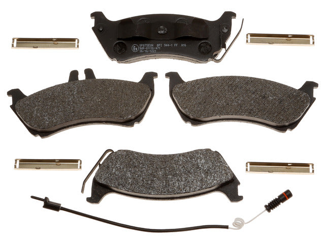 Raybestos Brakes Disc Brake Pad Set P/N:SP875EUH Fits: Mercedes-benz Ml320 03-98, Mercedes-benz Ml350 05-03, Mercedes-benz Ml430 1999 - Image 1