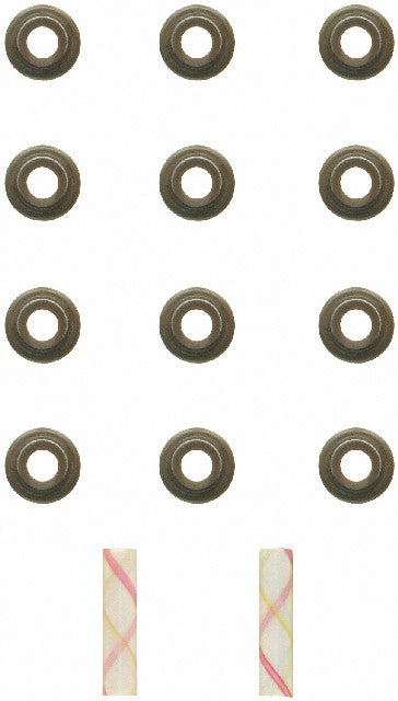 FEL-PRO Engine Valve Stem Oil Seal Set P/N:SS 72805 Fits: Dodge Colt, Dodge Stealth, Eagle Summit, Eagle Vista, Mitsubishi 3000gt, Mitsubishi Diamante, Mitsubishi Mirage, Mitsubishi Montero, Plymouth Colt - Image 1