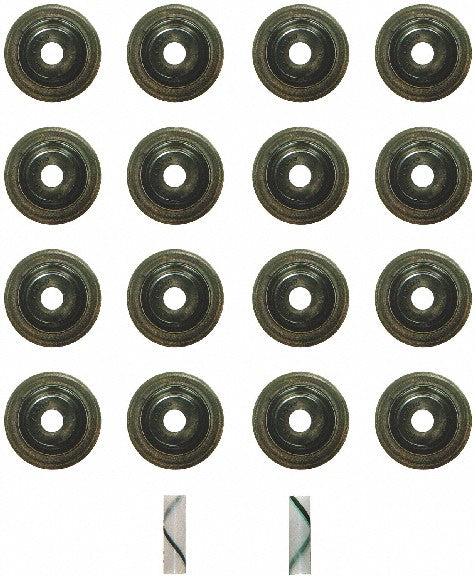FEL-PRO Engine Valve Stem Oil Seal Set P/N:SS 72893 Fits: Ford E-350 Club Wagon, Ford E-350 Econoline, Ford E-350 Econoline Club Wagon, Ford E-350 Super Duty, Ford E-450 Econoline Super Duty, Ford E-450 Super Duty, Ford E-550 Econoline Super Duty - Image 1