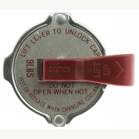 Motorad Radiator Cap P/N:ST9 Fits: Chevrolet B60, Chevrolet B7, Chevrolet C4500 Kodiak, Chevrolet C50, Chevrolet C5500 Kodiak, Chevrolet C60, Chevrolet C60 Kodiak, Chevrolet C6500 Kodiak, Chevrolet C70 - Image 4